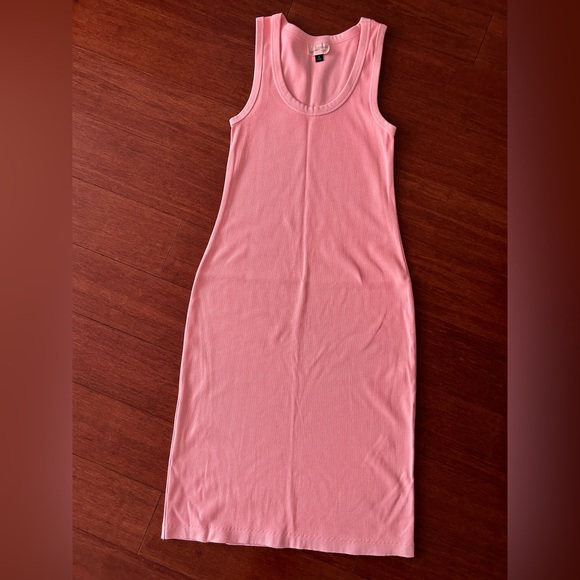 Universal Thread Dresses & Skirts - Universal Thread Neon Pink Ribbed Tank Dress NWOT